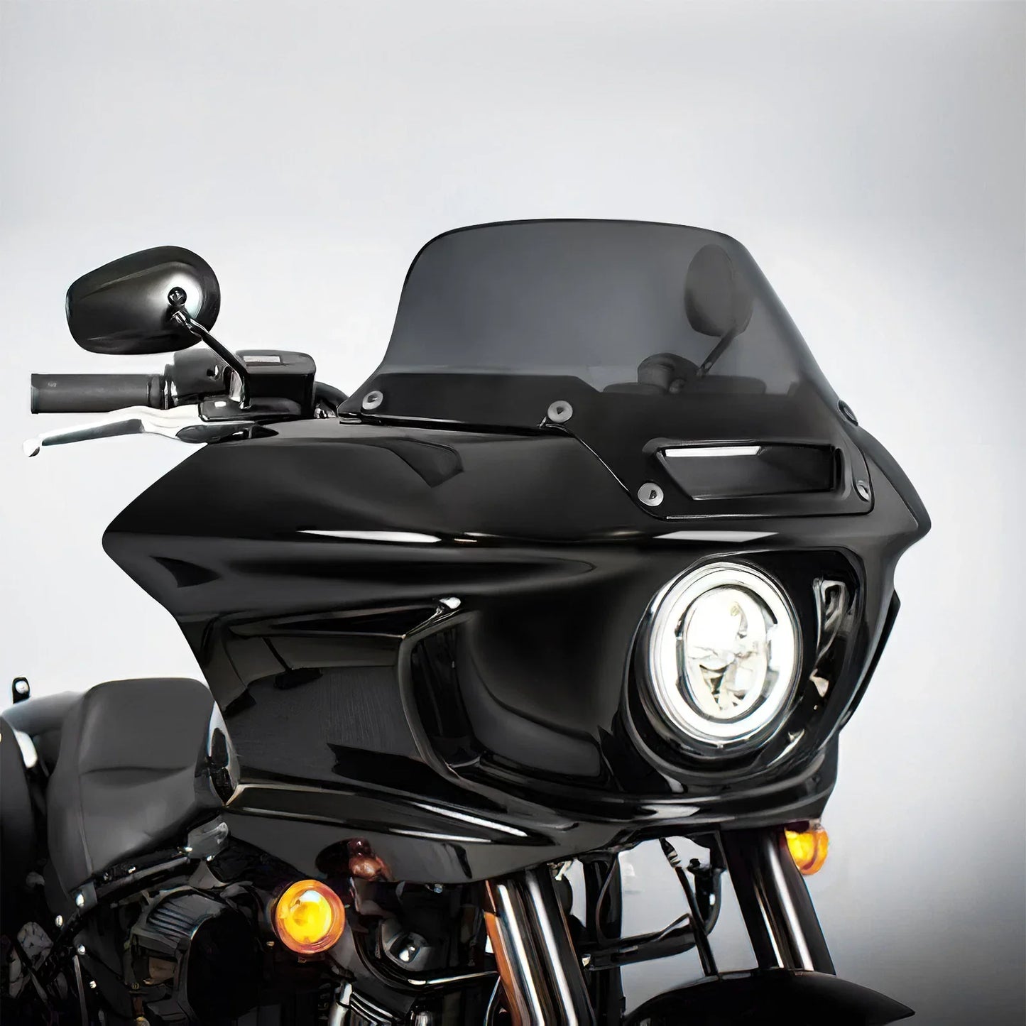 Headlight Fairing Windshield Bracket for Harley FXLRST Low Rider (2022-2025)
