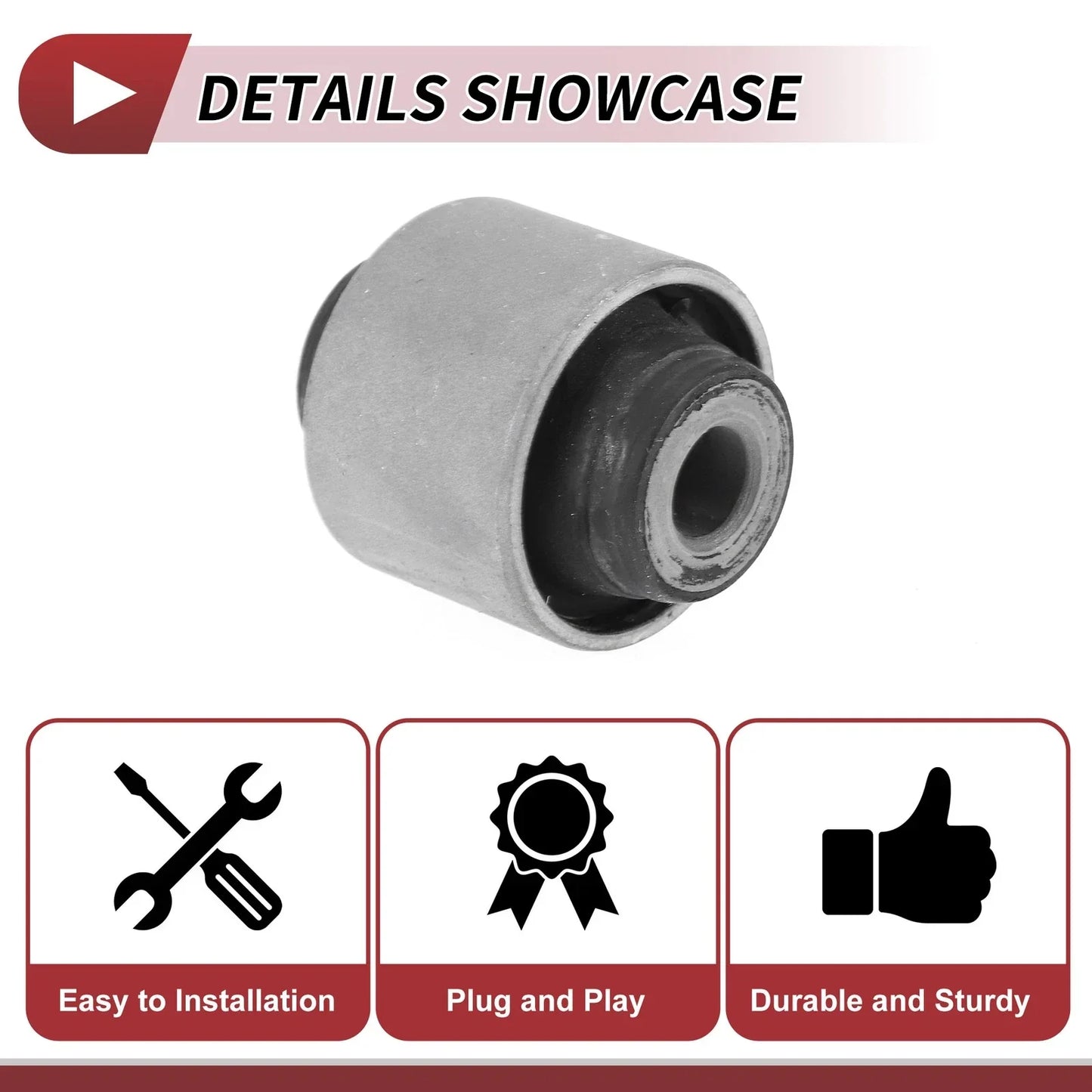 Rear Lower Shock Mount Bushing for Honda Accord, Civic, Acura CL (2003-2007)