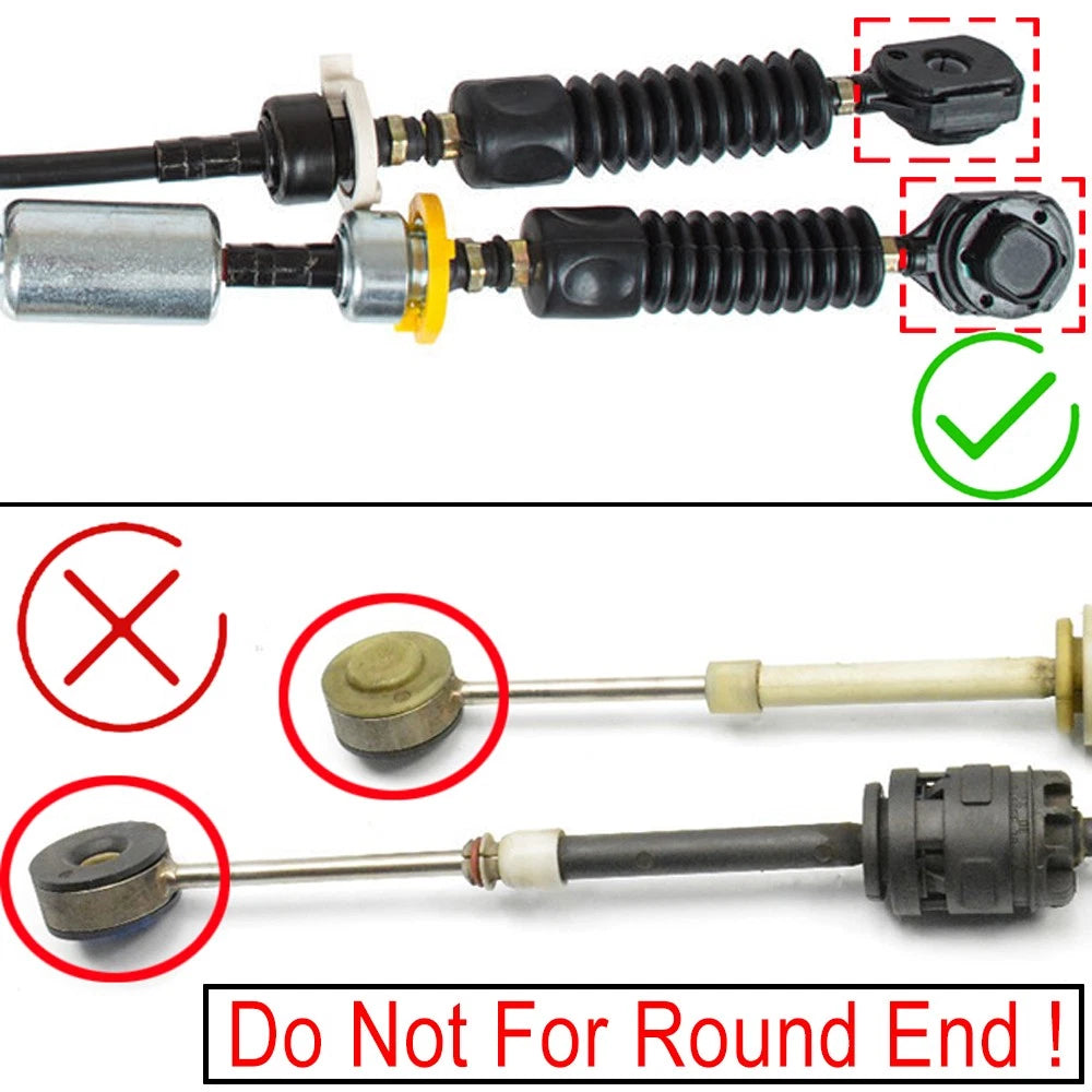 MT Gear Shift Cable Linkage End Bushing Replacement Set for Chevrolet Cruze (2008–2016)