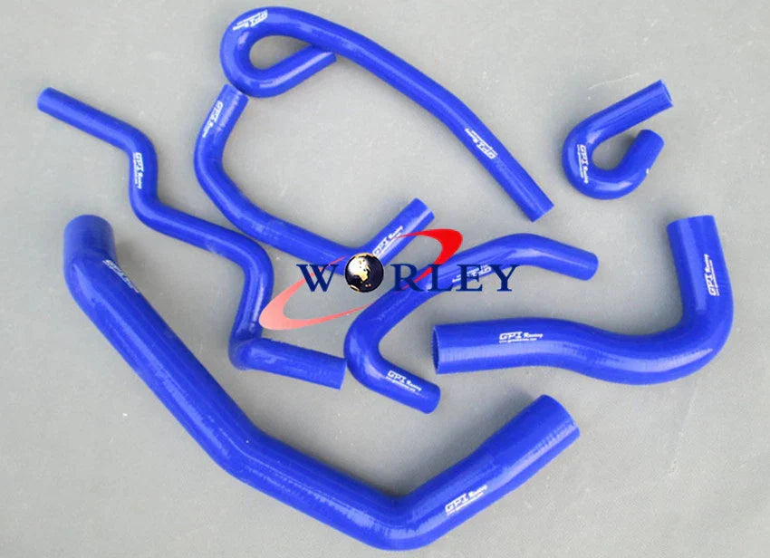 Silicone Radiator Hose BLACK for Nissan SKYLINE R33 R34 RB25DET RB26DET GTR