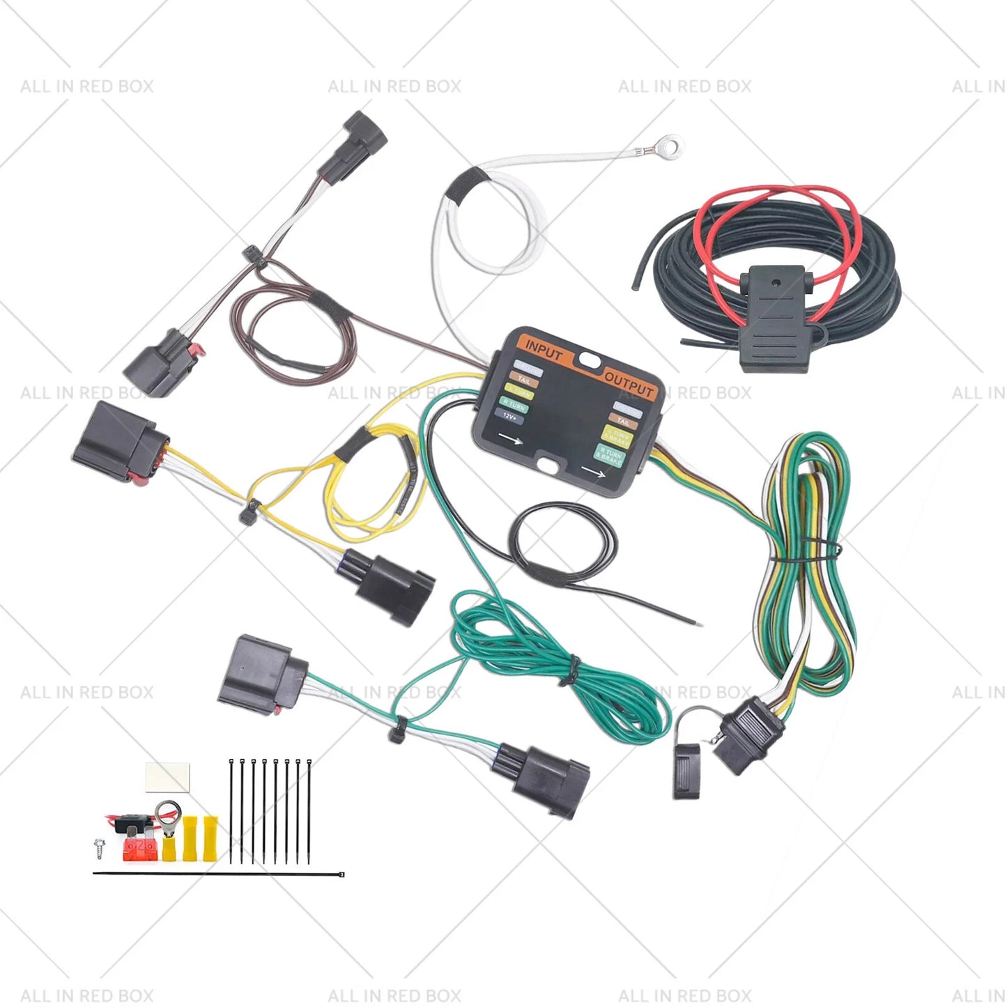 Harness W/4-Way Flat Trailer Connector for Jeep Grand Cherokee (2014-2021)