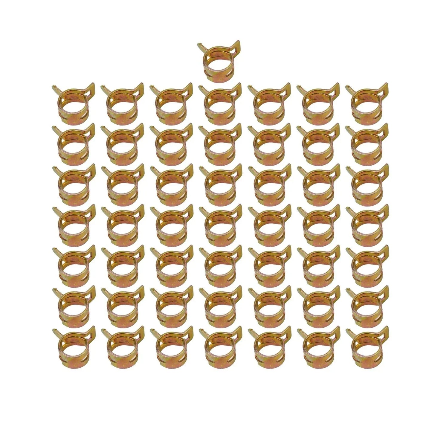 Fuel Hose Pinch Spring Clip Clamp 50Pcs 3/8 10mm for All Vehicles