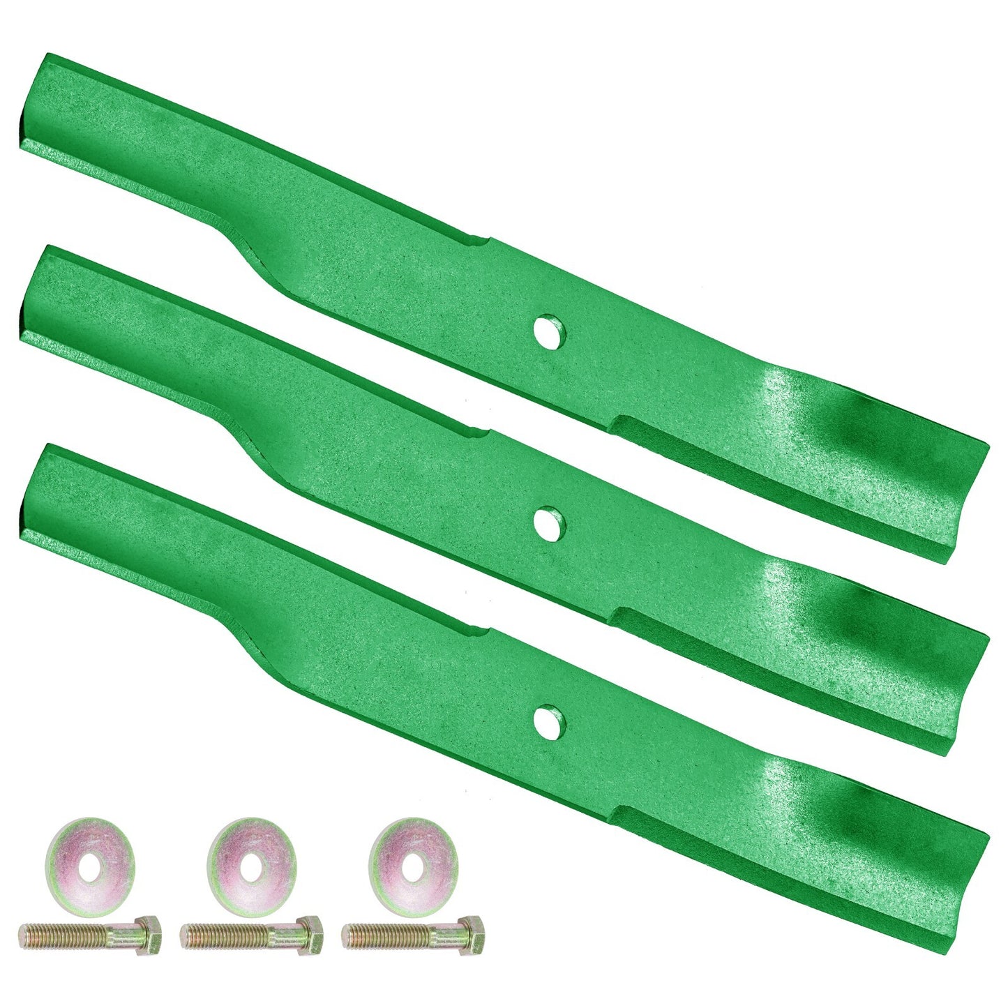 Deck Blade with Bolts for Hustler Z XR-7 Diesel Z Super Z XR-7 (2016–2024)