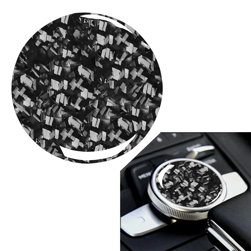 Center Console Multimedia Knob Cover Trim for Audi A4 A5 S4 S5 RS4 RS5 (2016-2023)