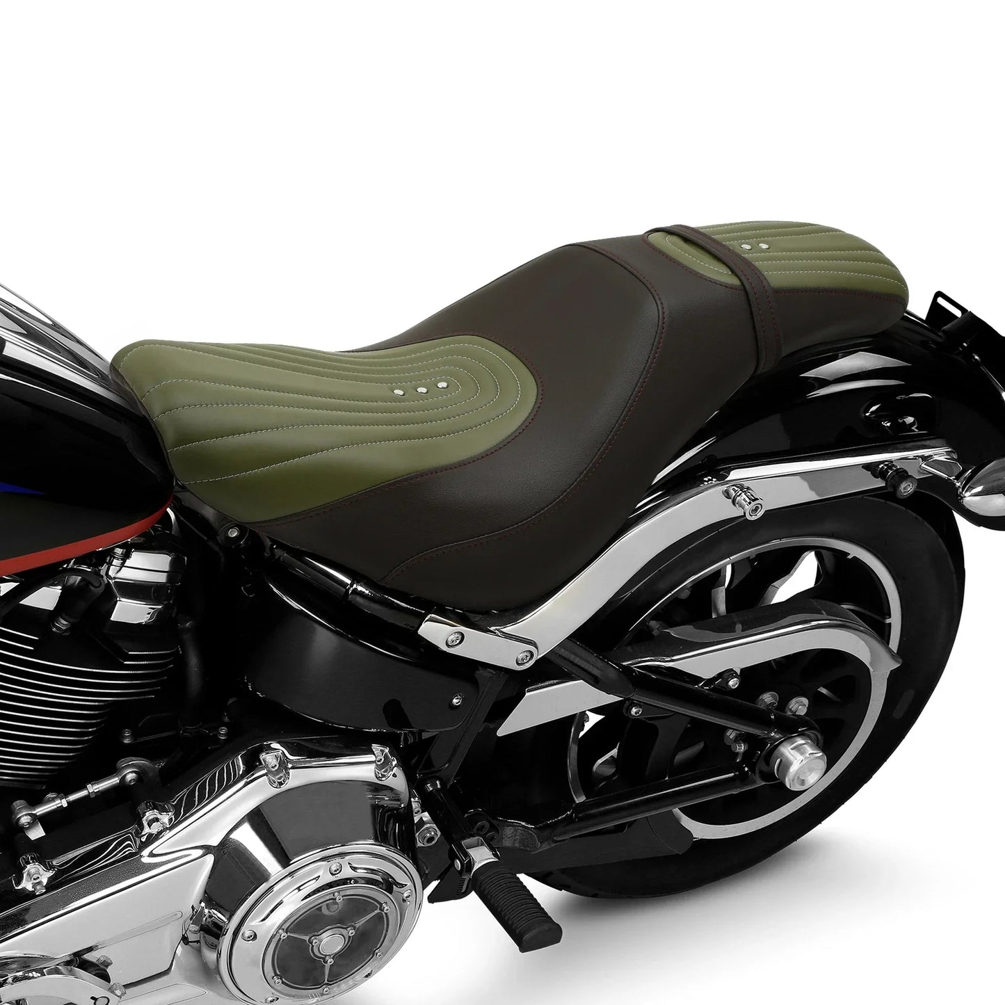 Up Rider Passenger Seat for Harley Softail Standard Slim Deluxe (2018-2025)