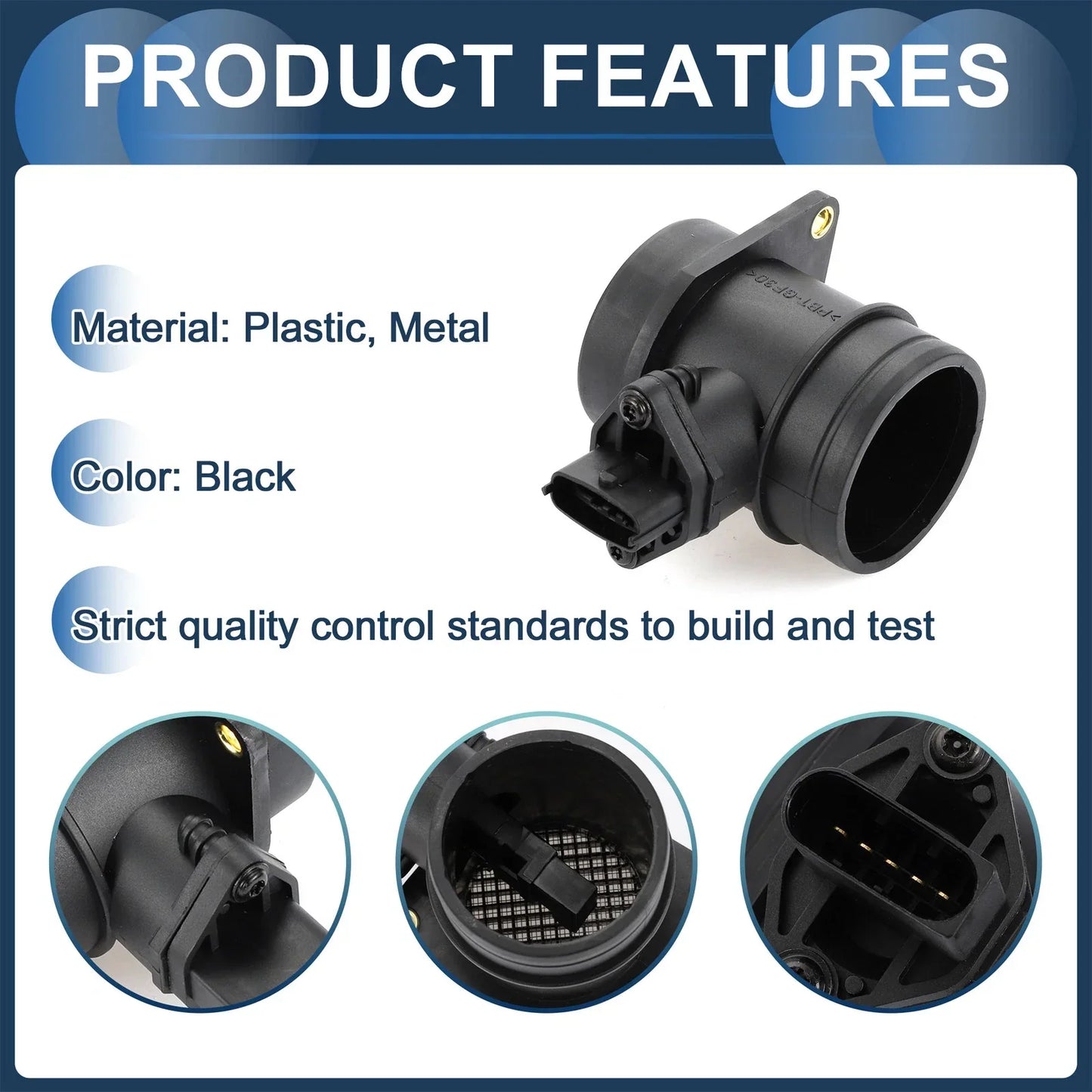 Mass Air Flow Sensor Assembly for Alfa Romeo 147 (2001-2010)