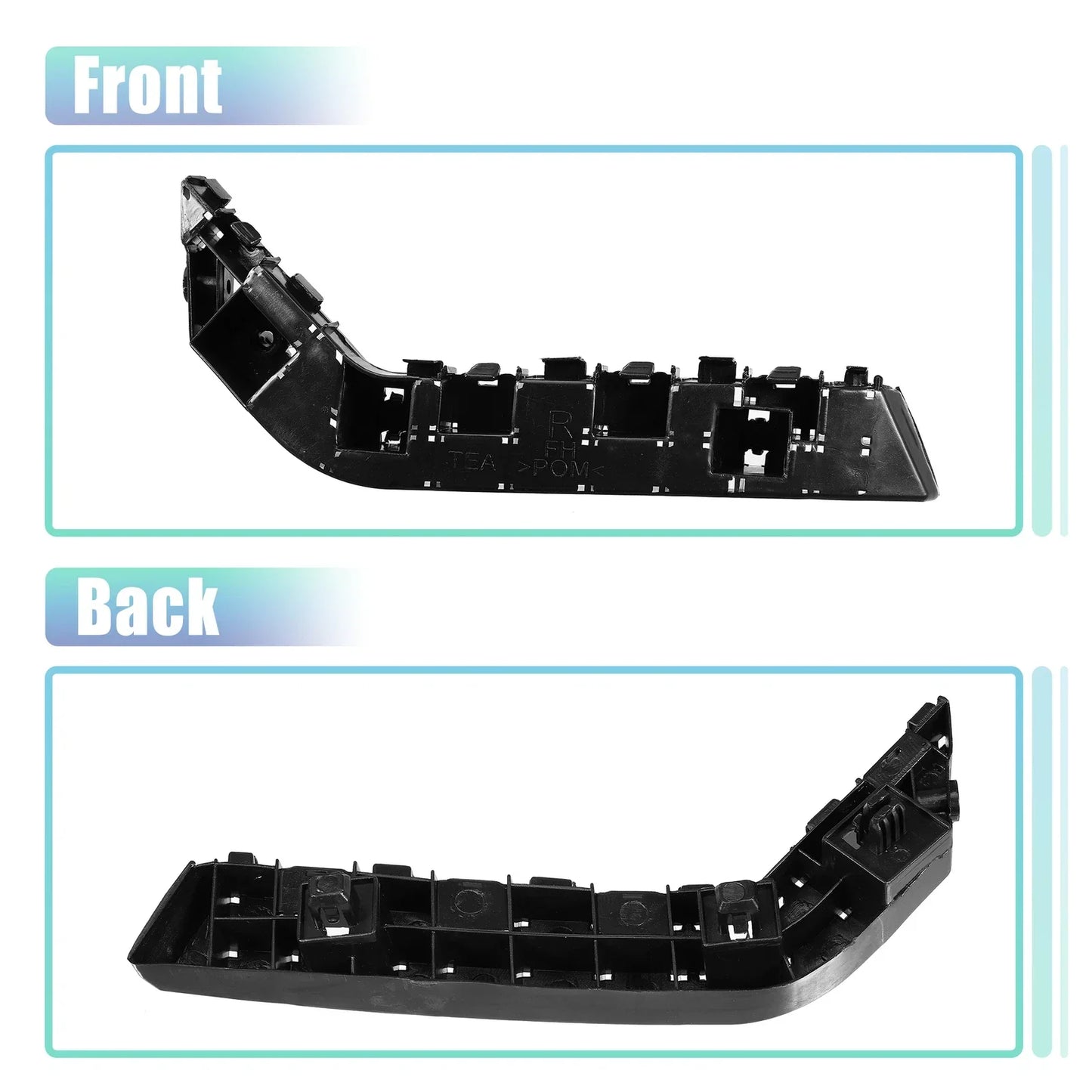 Right Side Front Bumper Bracket for Honda Civic (2017-2021)
