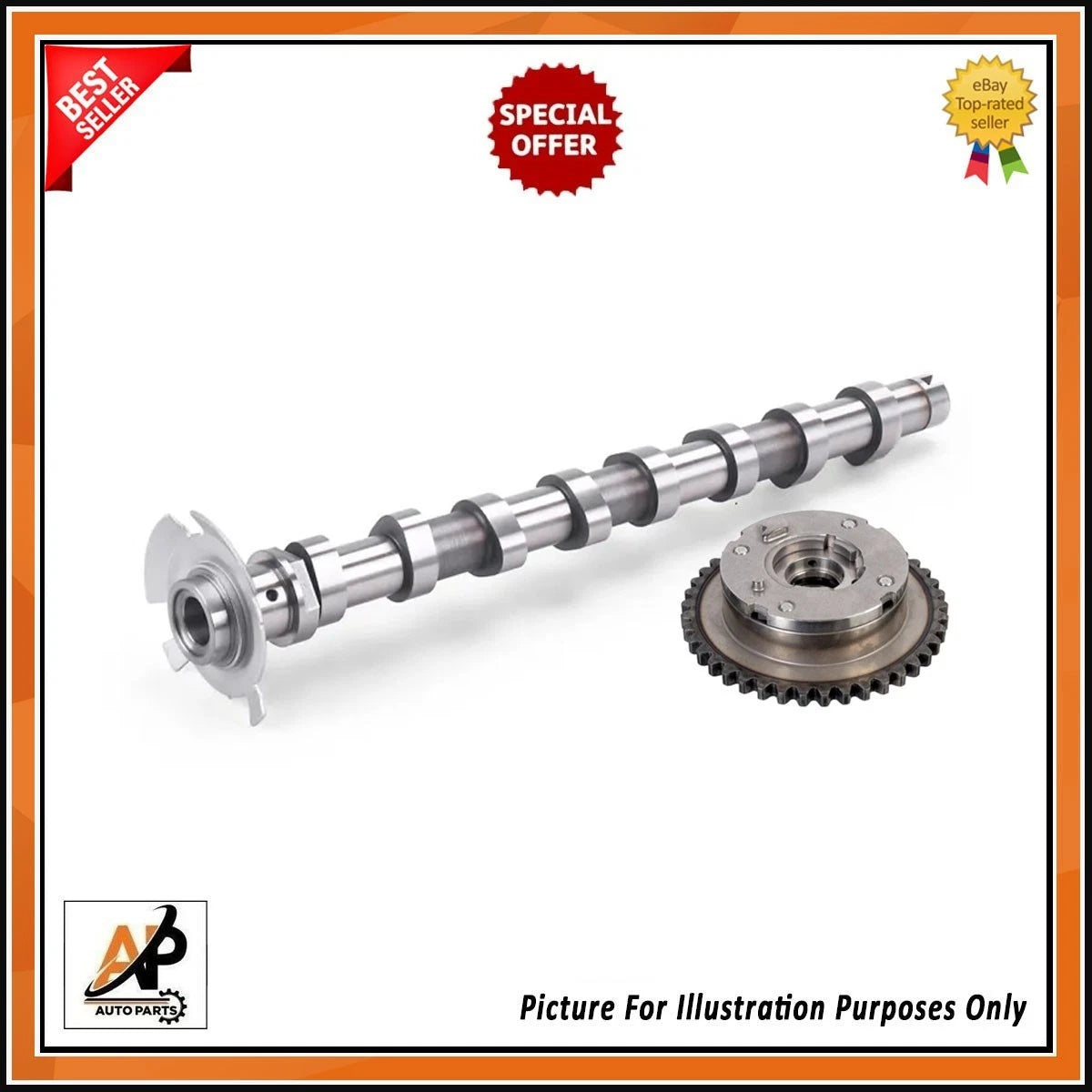 Exhaust Camshaft Adjuster Kit Replacement for Mercedes GLA GLB 1.6T 2.0T (2015–2024)