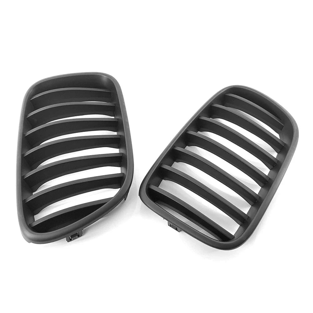 Front Radiator Kidney Grille for BMW X3 F25 2009-2013 Matte Black