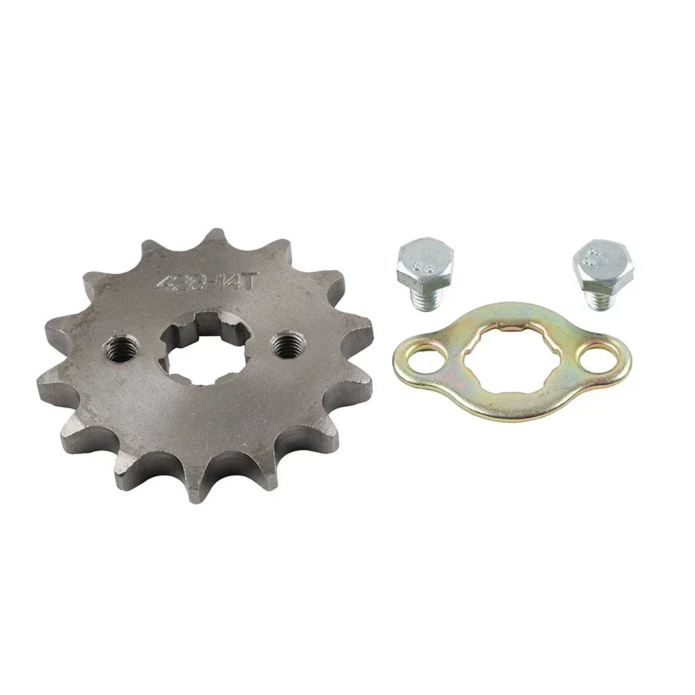 17mm 14T Front Sprocket for 110CC 125CC ATV Pit Dirt Quad Bike