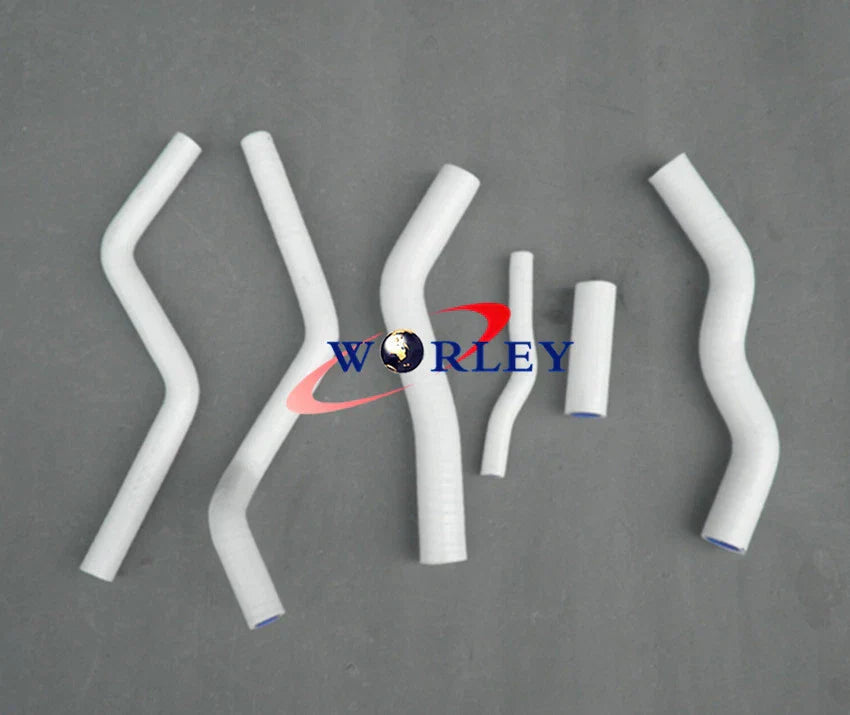 WHITE Silicone Radiator Hose for Honda CR125R (1990-1997)
