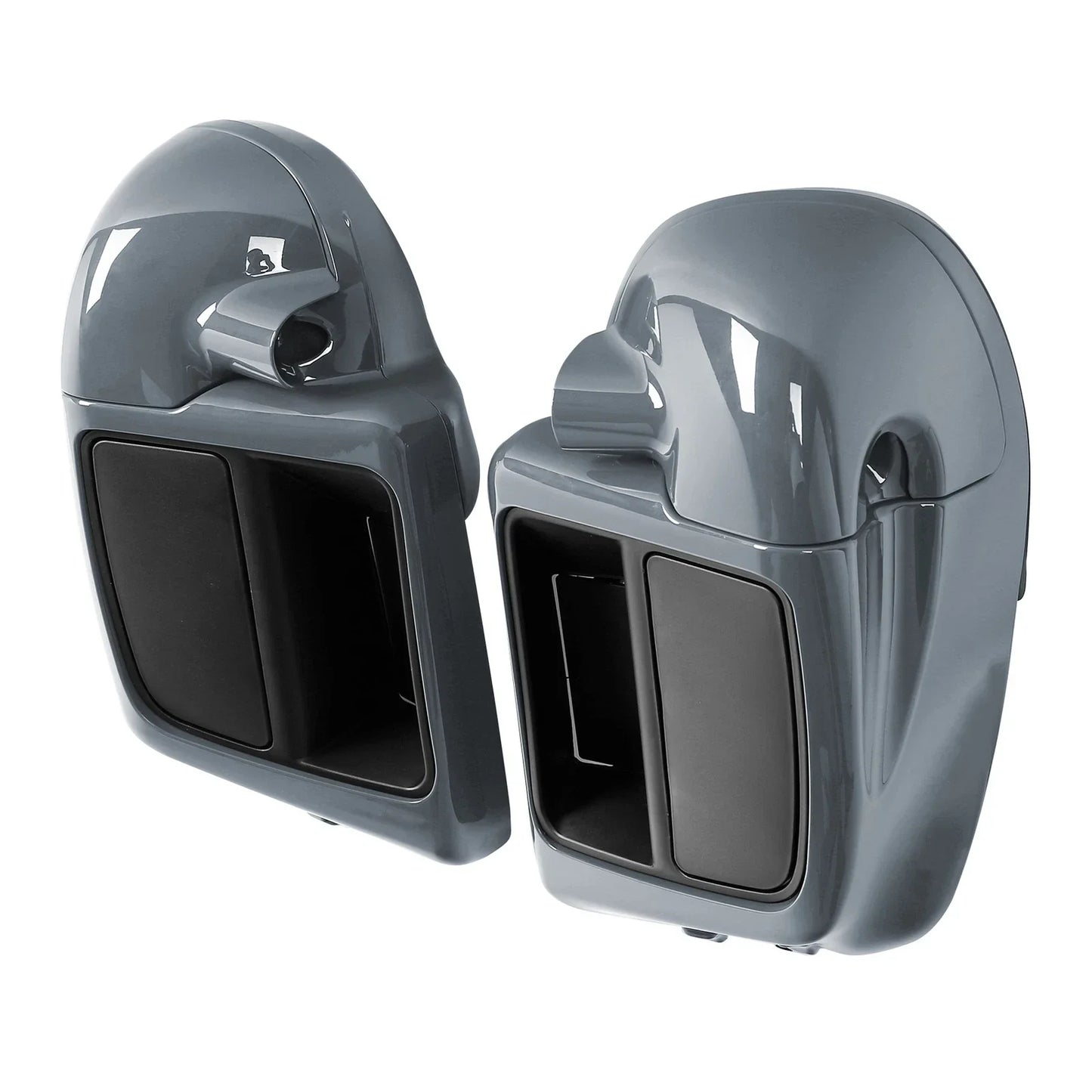 Vented Fairings & Crash Bar for Harley Touring 2014-2024 Gunship Gray