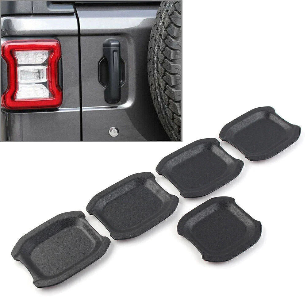 Door Handle Bowl Trim Cover for 2018-2022 Jeep Wrangler JL 4-Door