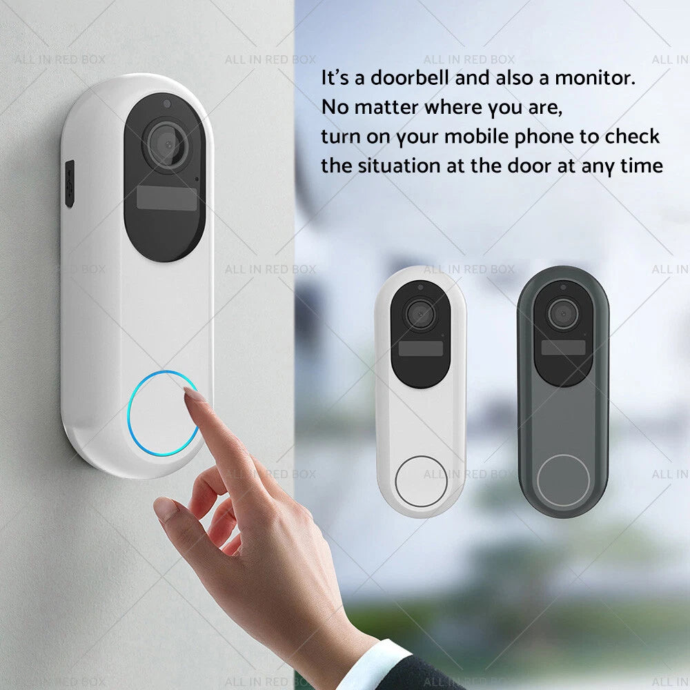 1080P Wireless Video Doorbell Intercom Security Camera for Home