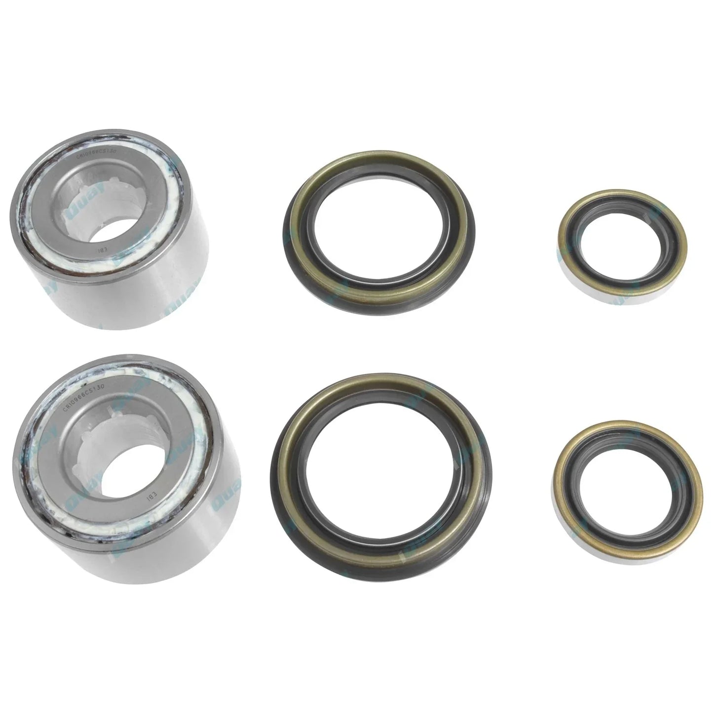2 Rear Wheel Bearing Kits for Nissan Patrol GQ 1988~1999 Models with Disc Brakes
