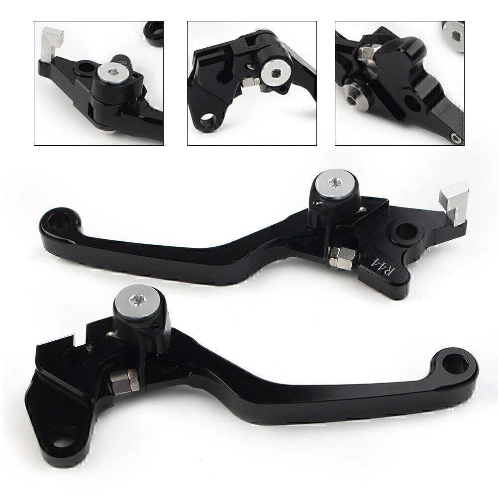 Aluminum Pivot Dirt Clutch Brake Levers for Kawasaki KLX250 D-Tracker (1993-1997)