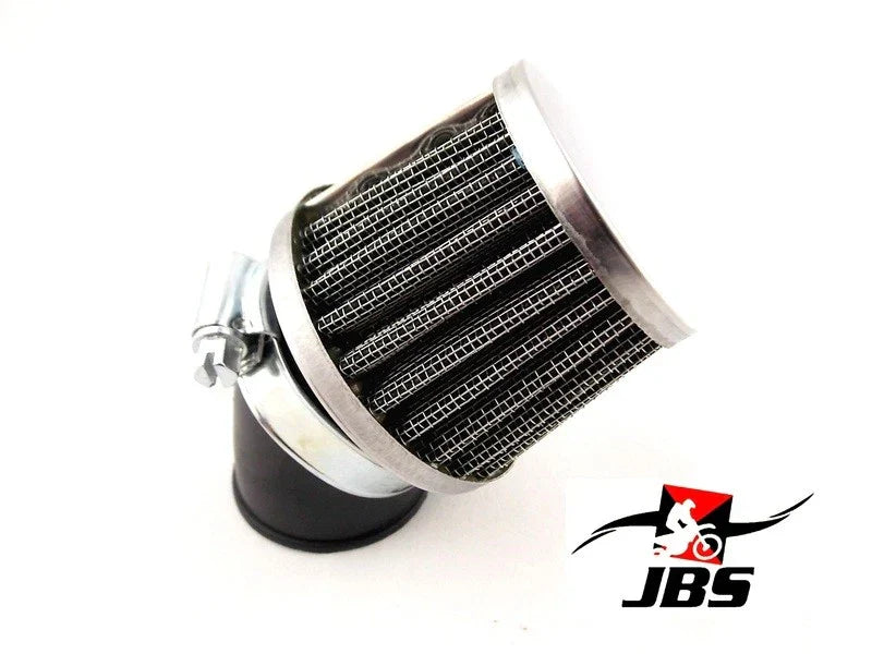 32mm 45������ Chrome Pod Air Filter Cleaner for Universal JBS Performance