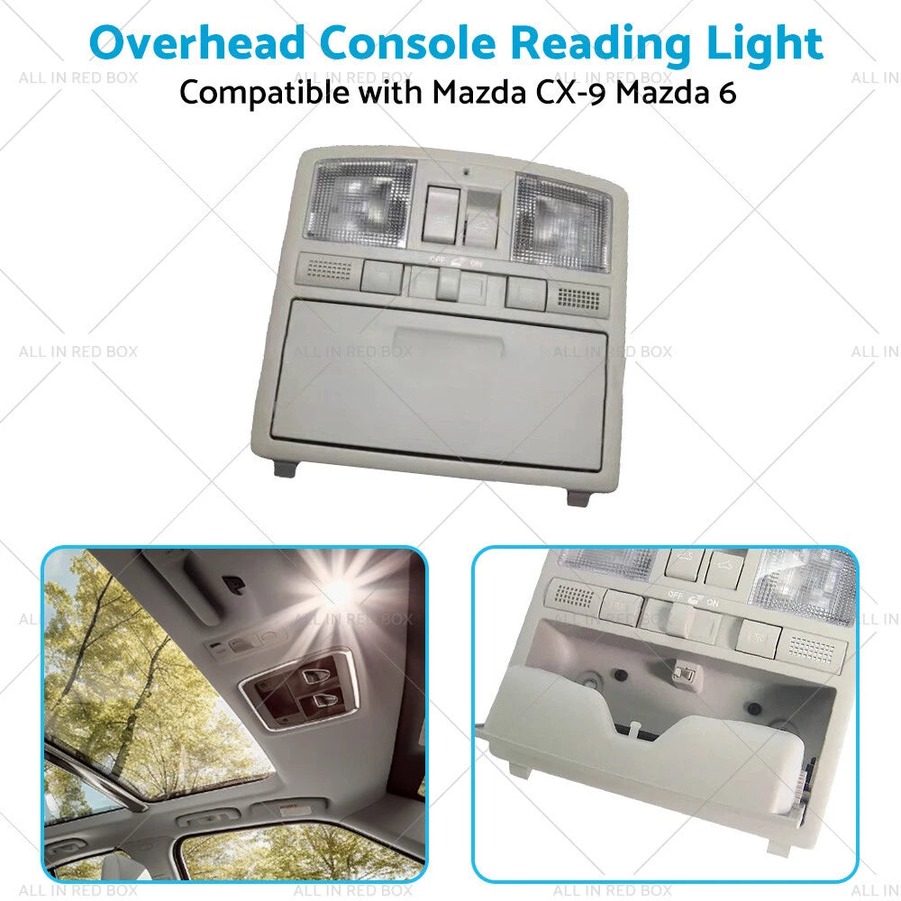 Overhead Console Map Reading Light for Mazda 6, CX-9 (2002-2015)