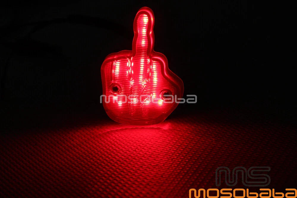Red LED Taillight Brake Light for Custom Chopper (No Year Specified)