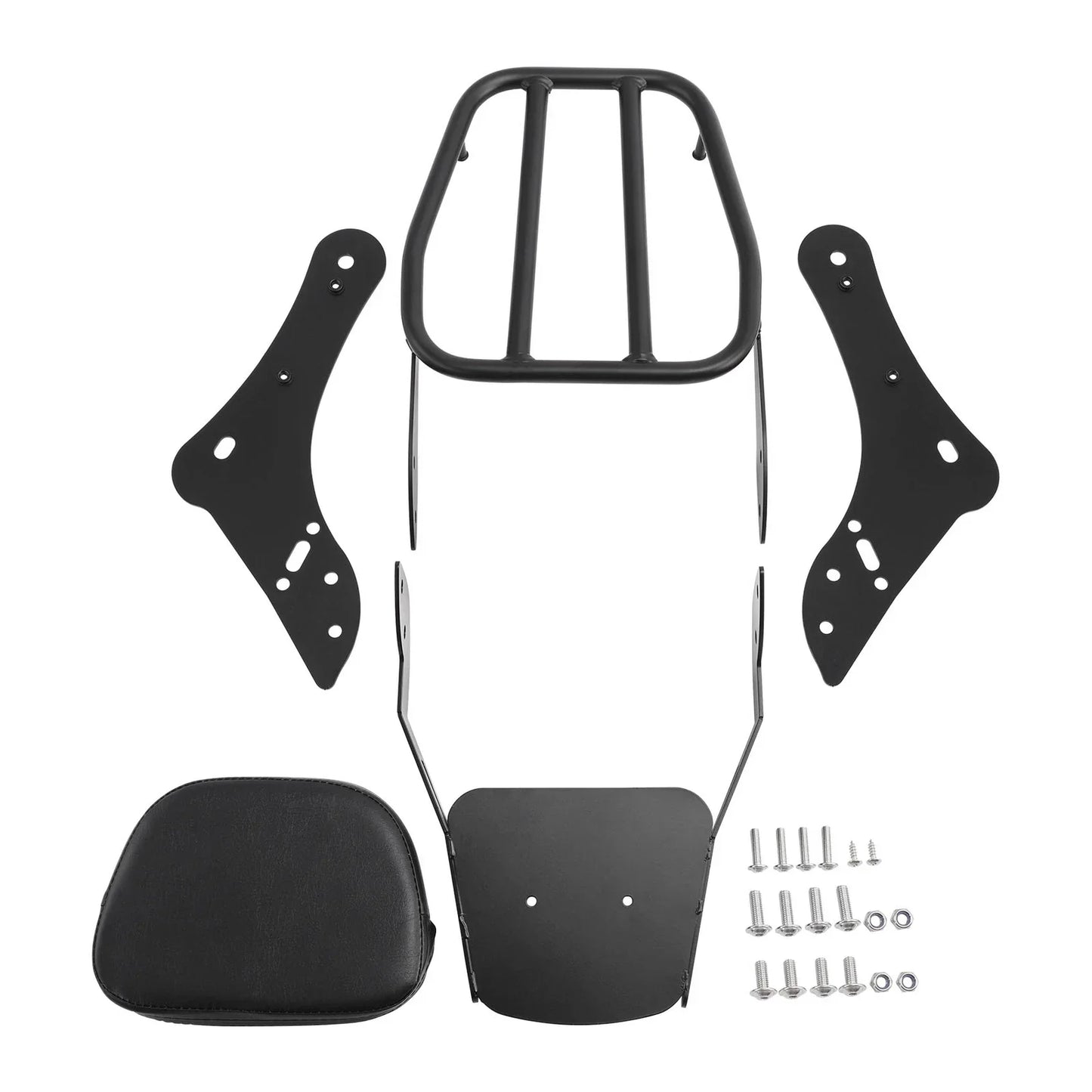 Backrest Sissy Bar Luggage Rack for Kawasaki Vulcan S VN650 EN650 (2015-2023)
