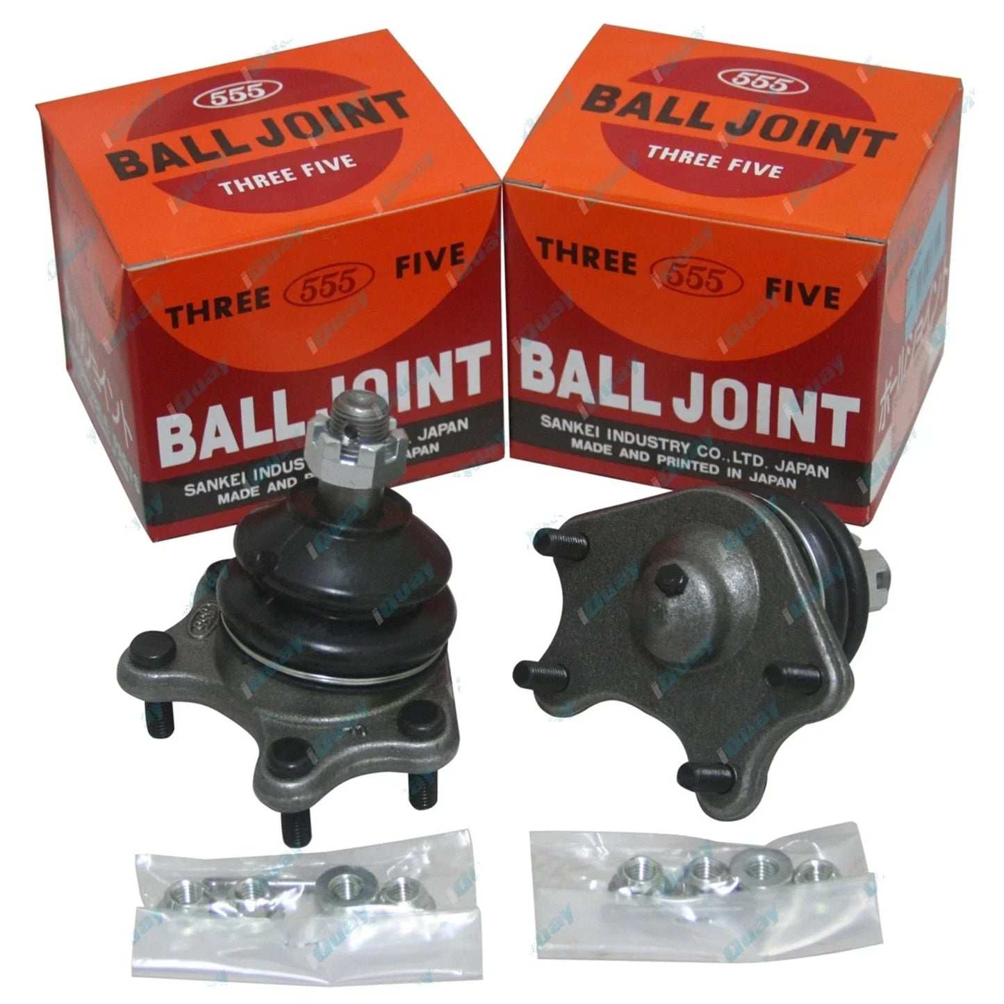 555 Japan 2 x Upper Ball Joints for Hilux LN106 2.8L 3L Diesel 1988~1999 4X4 Ute