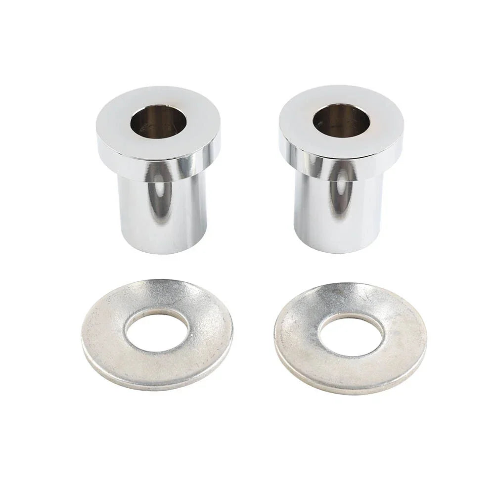 CNC Solid Handlebar Riser Bushings for Harley Touring Road King Softail