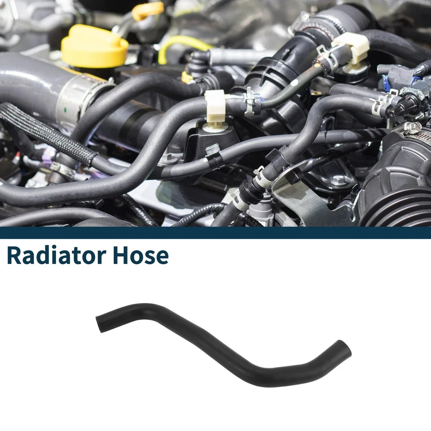 Radiator Hose for Hyundai Santa Fe 2006-2011 Rubber Downpipe