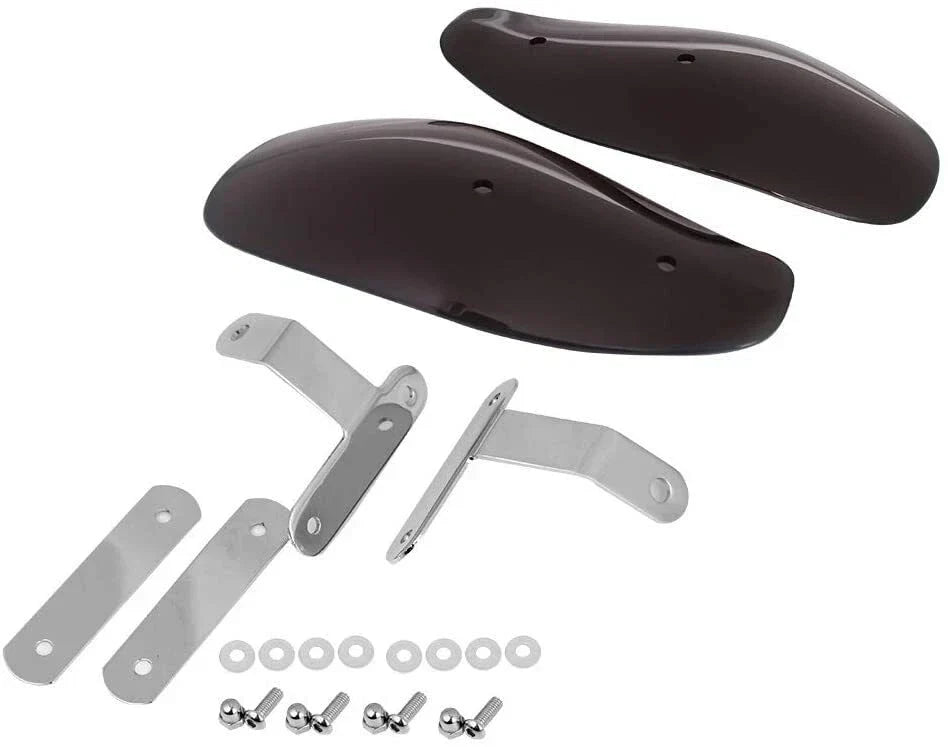 Plastic Hand Guard Cold Wind Deflector Shield for Harley Sportster XL (2004-2023)