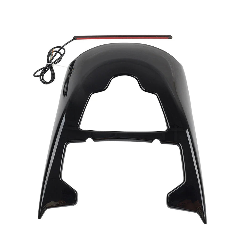 Vivid Black Rear Mudguard w/Light for Harley VRSCDX VRSCAW VRSCA (2002-2017)