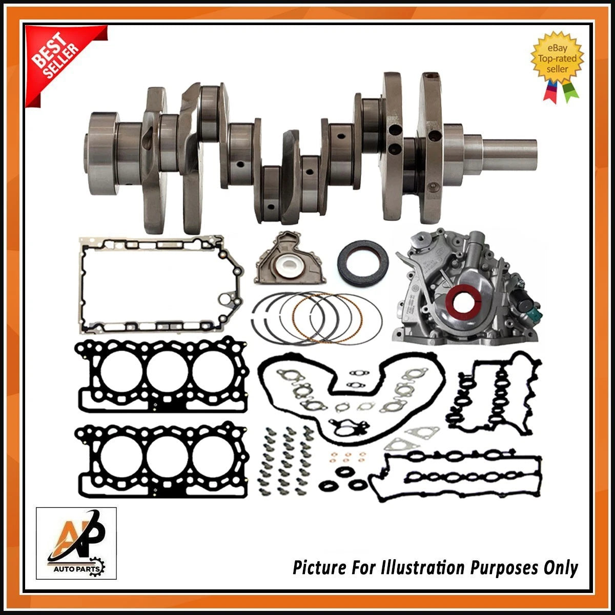 Engine Rebuild Kit Heavy Duty for Land Rover Jaguar 3.0 306DT (Gen 2)