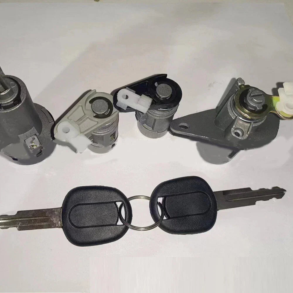 Ignition Lock Cylinder & Keys Set for Chevrolet Lanos (2000-2002)