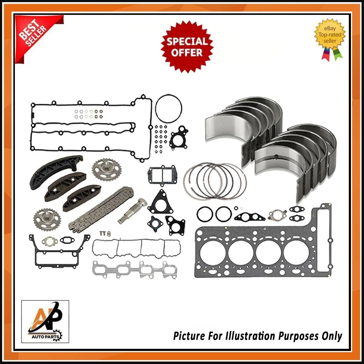 Head Gasket Set OEM for Mercedes-Benz Sprinter 5T 2.1 Diesel OM651 (2010–2018)