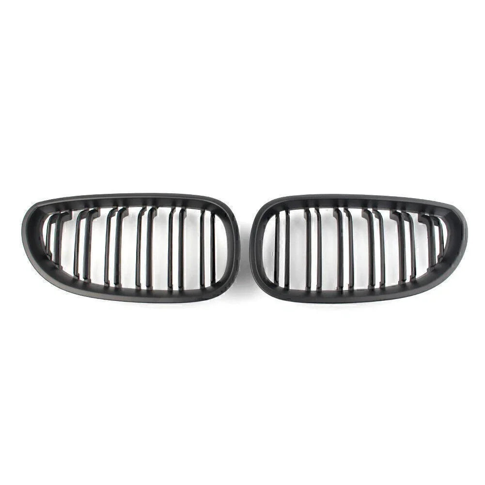 Matte Black Upper Bumper Grill Mesh Grille for BMW E60 E61 M5 2004-2009