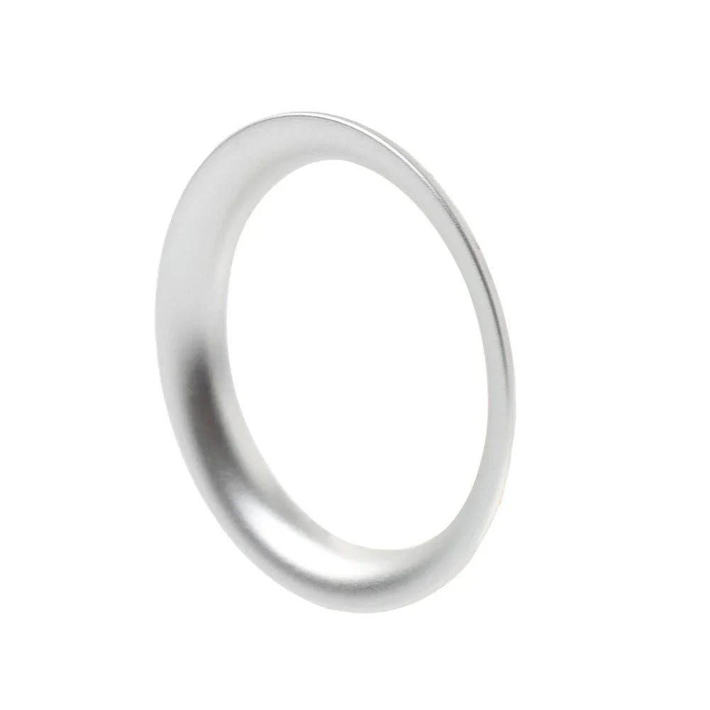 Silver Engine Start Push Button Ring Trim for Mazda 3, 6, CX-5 (2014-2023)