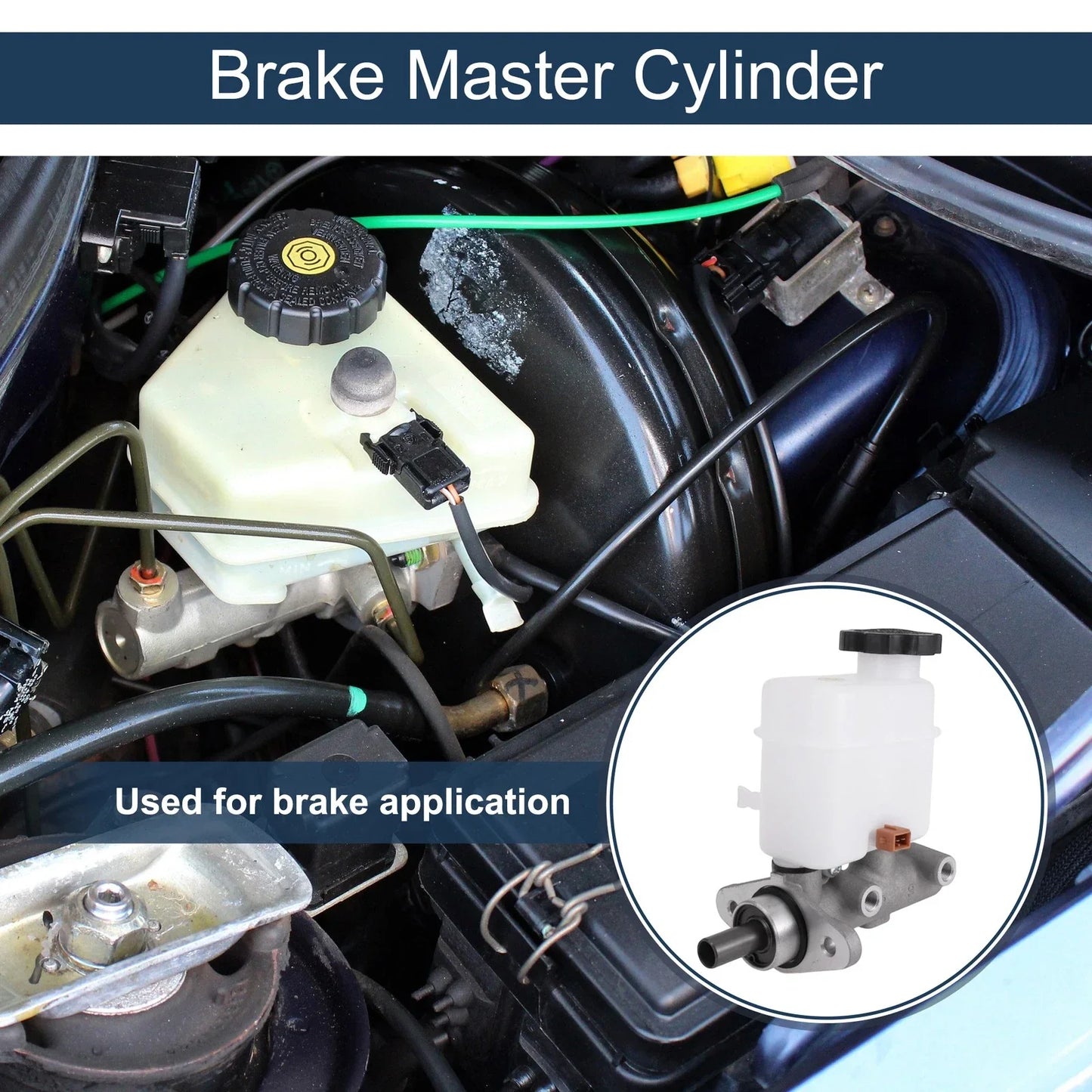 Brake Master Cylinder with Reservoir for Hyundai Santa Fe (2006-2009)