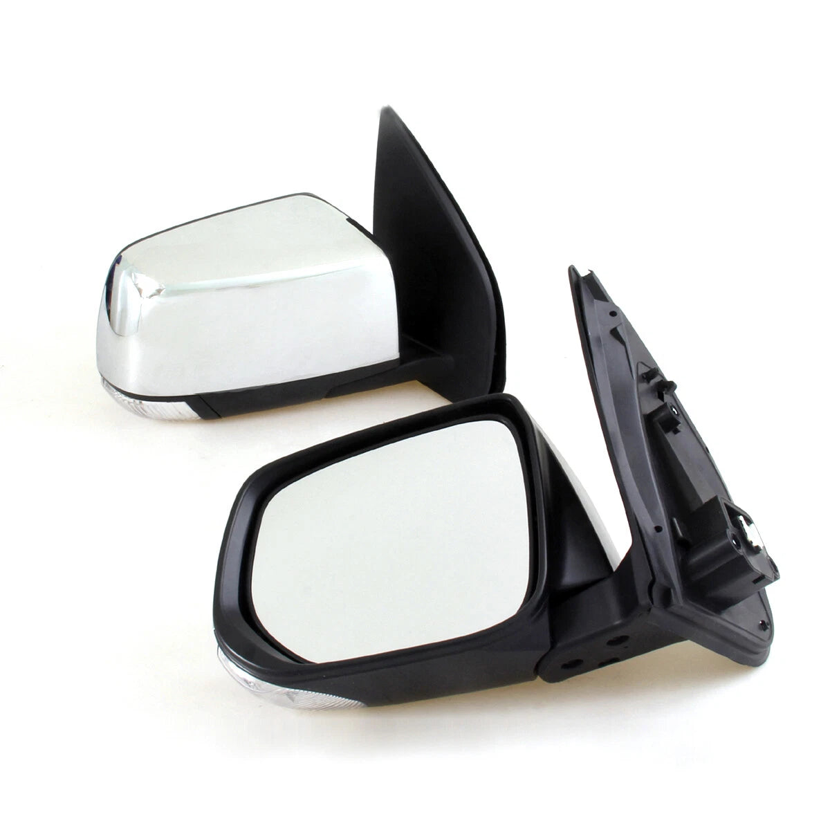 Wing Mirror w/ Turn Signal Chrome for Isuzu D-Max Chevrolet D-Max V-Cross 2012-2016