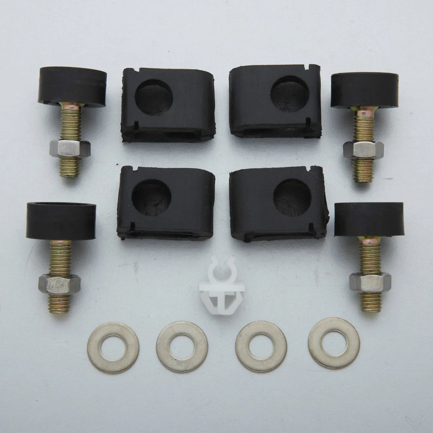 Hood Bonnet Bumper Adjustable Rod Clamp for Toyota Corolla KE20 KE25 KE36 TE27