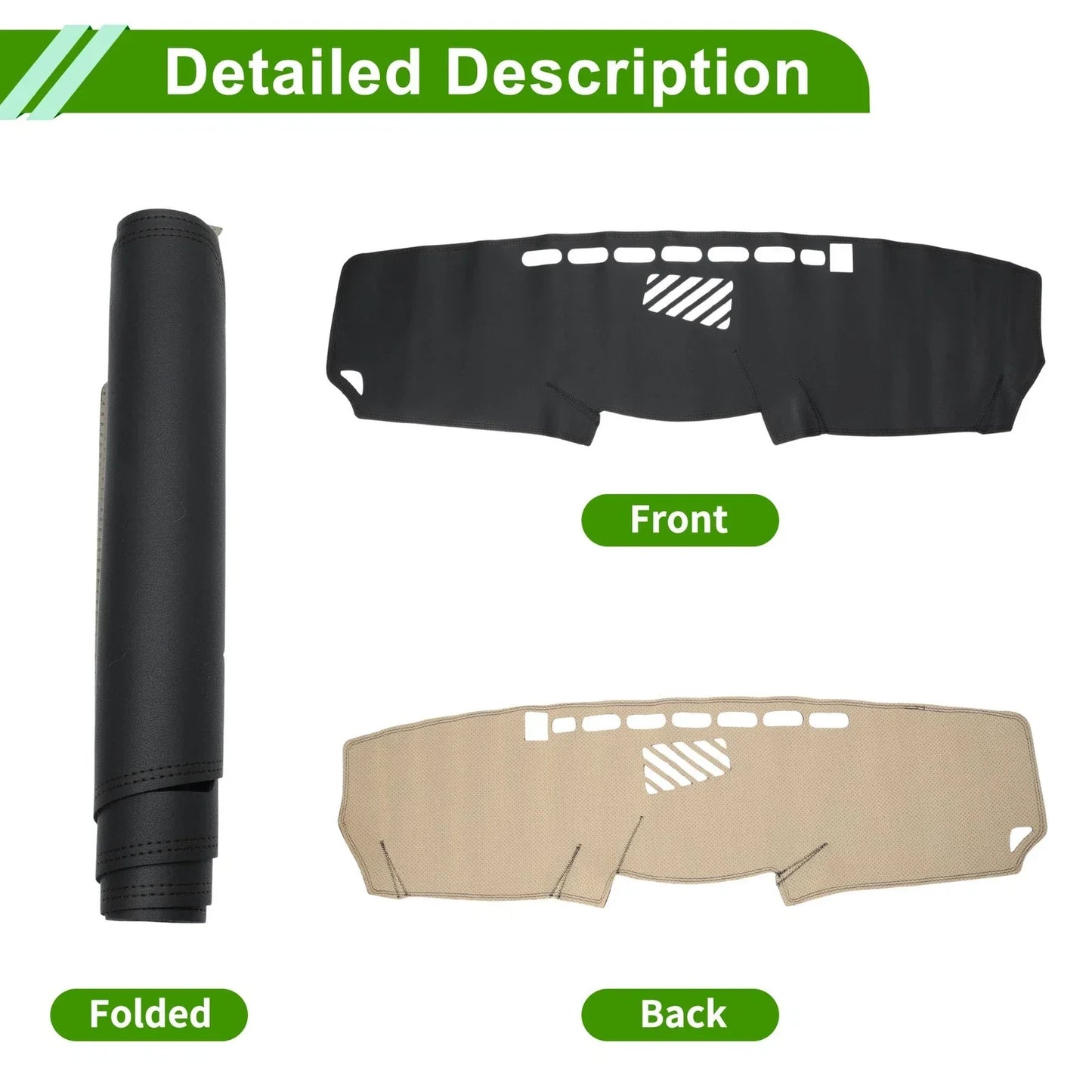 Dashboard Cover Mat for Lexus IS250 IS350 (2006-2011) - Black Carpet
