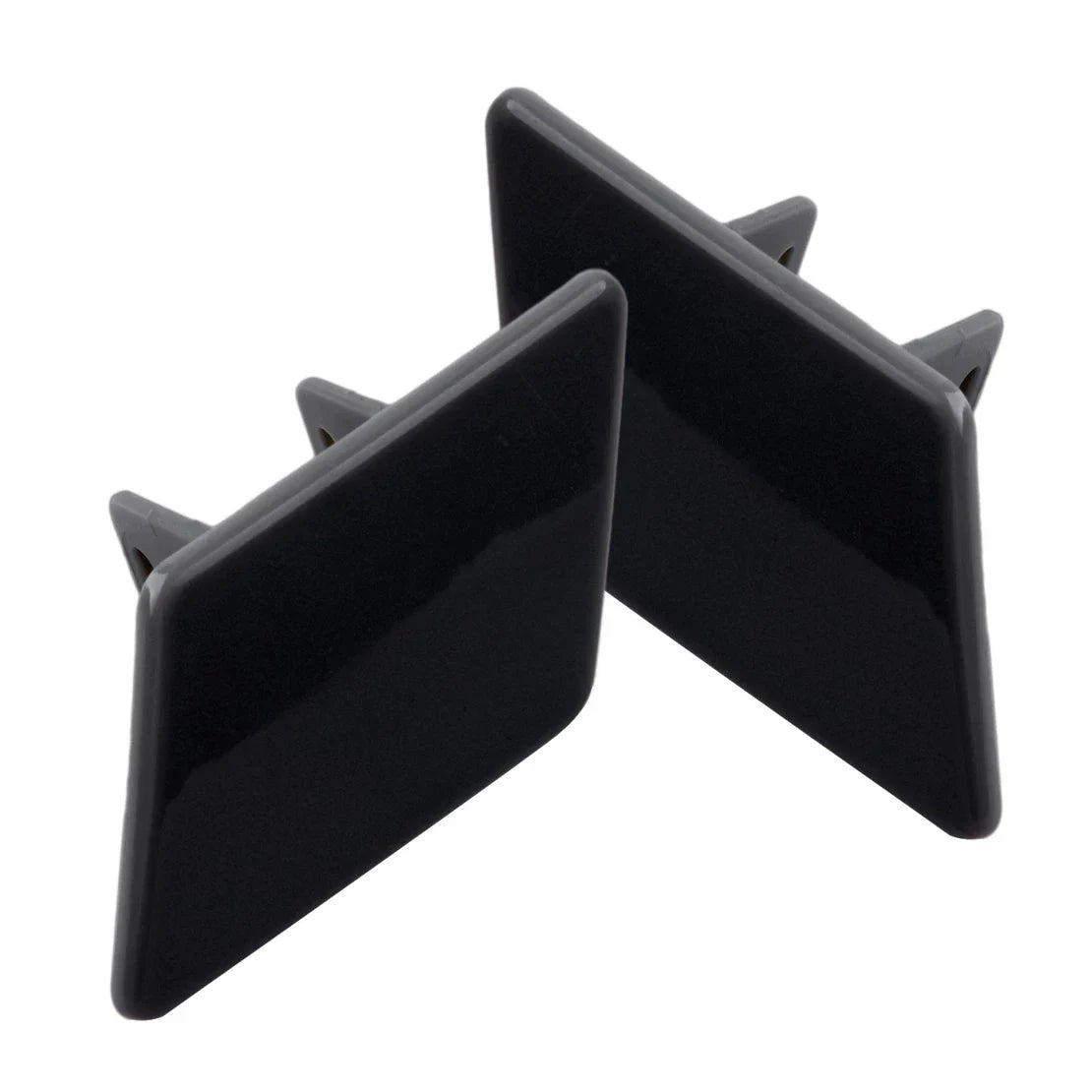 Gray Washer Spray Nozzle Covers for BMW E90 M3 323i 328i 328xi (2007-2013)