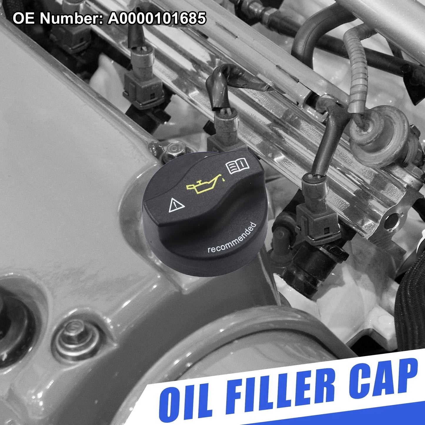 Oil Fuel Tank Cap for Mercedes-Benz A-Class (2013-2023)