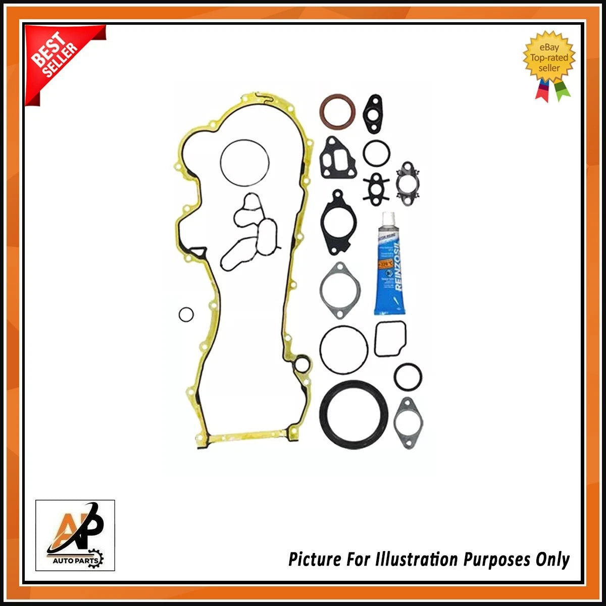 Crankcase Gasket Kit Replacement for Opel Corsa 1.3 CDTI (2008–2012)