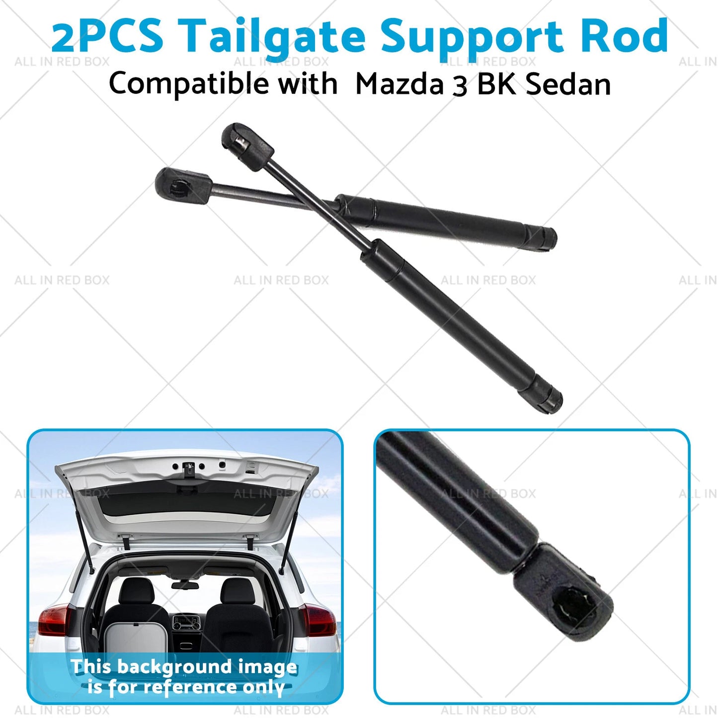 Tailgate Support Rods for Mazda 3 BK Sedan (2004-2009)