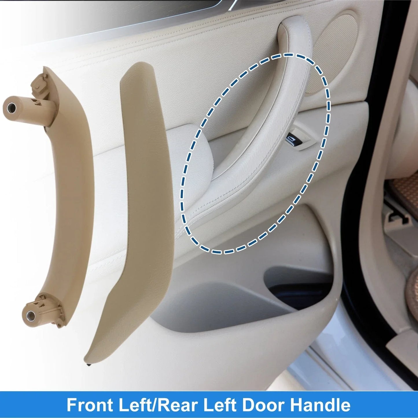 Front Passenger Side Inner Door Panel Handle for BMW X3 F25 (2010 - 2016)