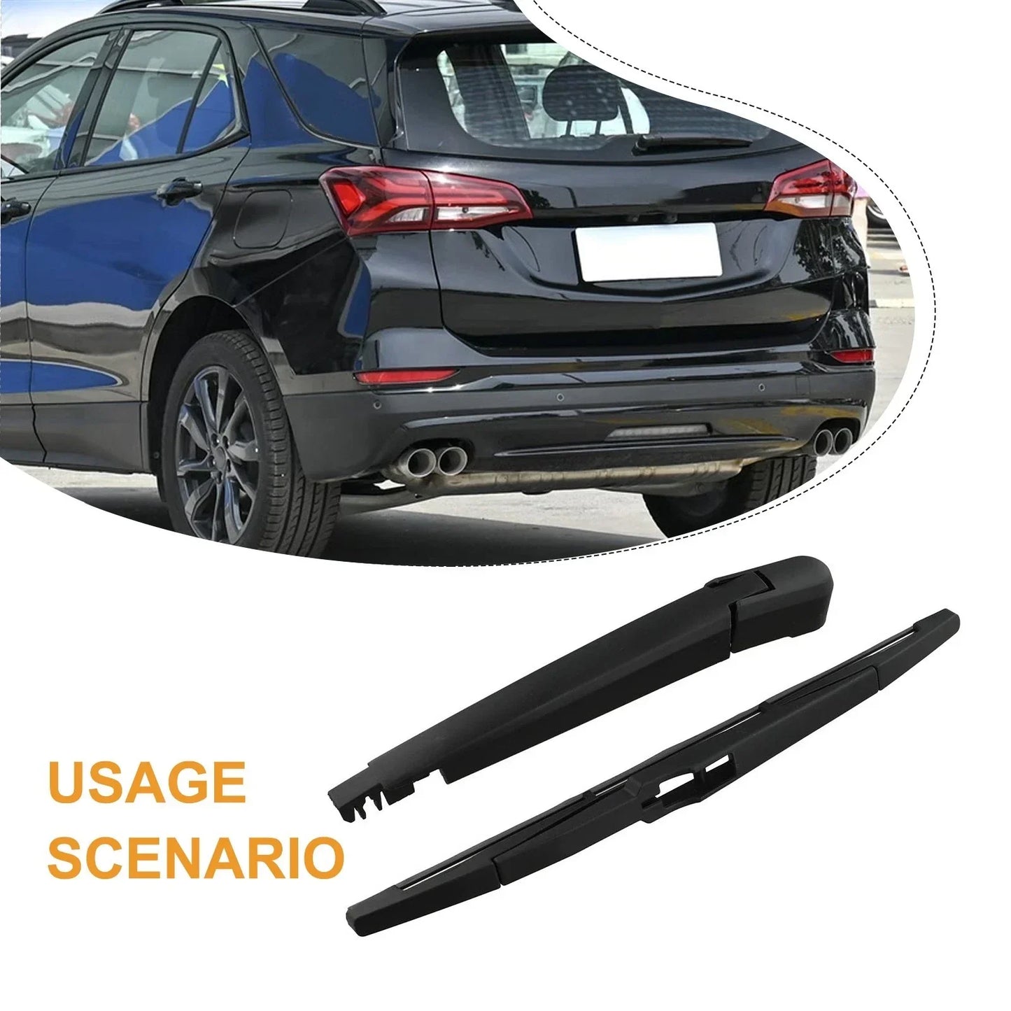 Rear Window Wiper Blade with Arm for GMC Terrain (2022–2024)