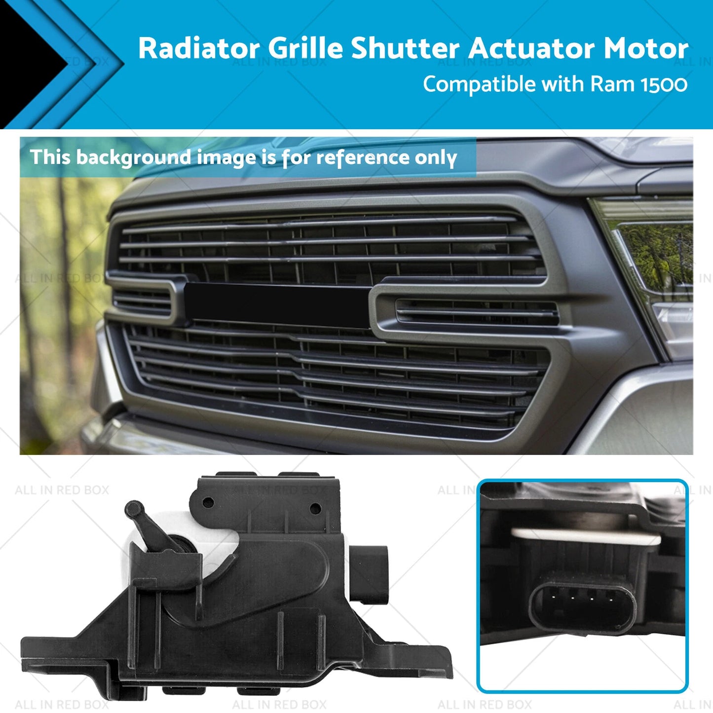 Radiator Shutter Actuator for Ram 1500 5.7L V8 (2013-2018)