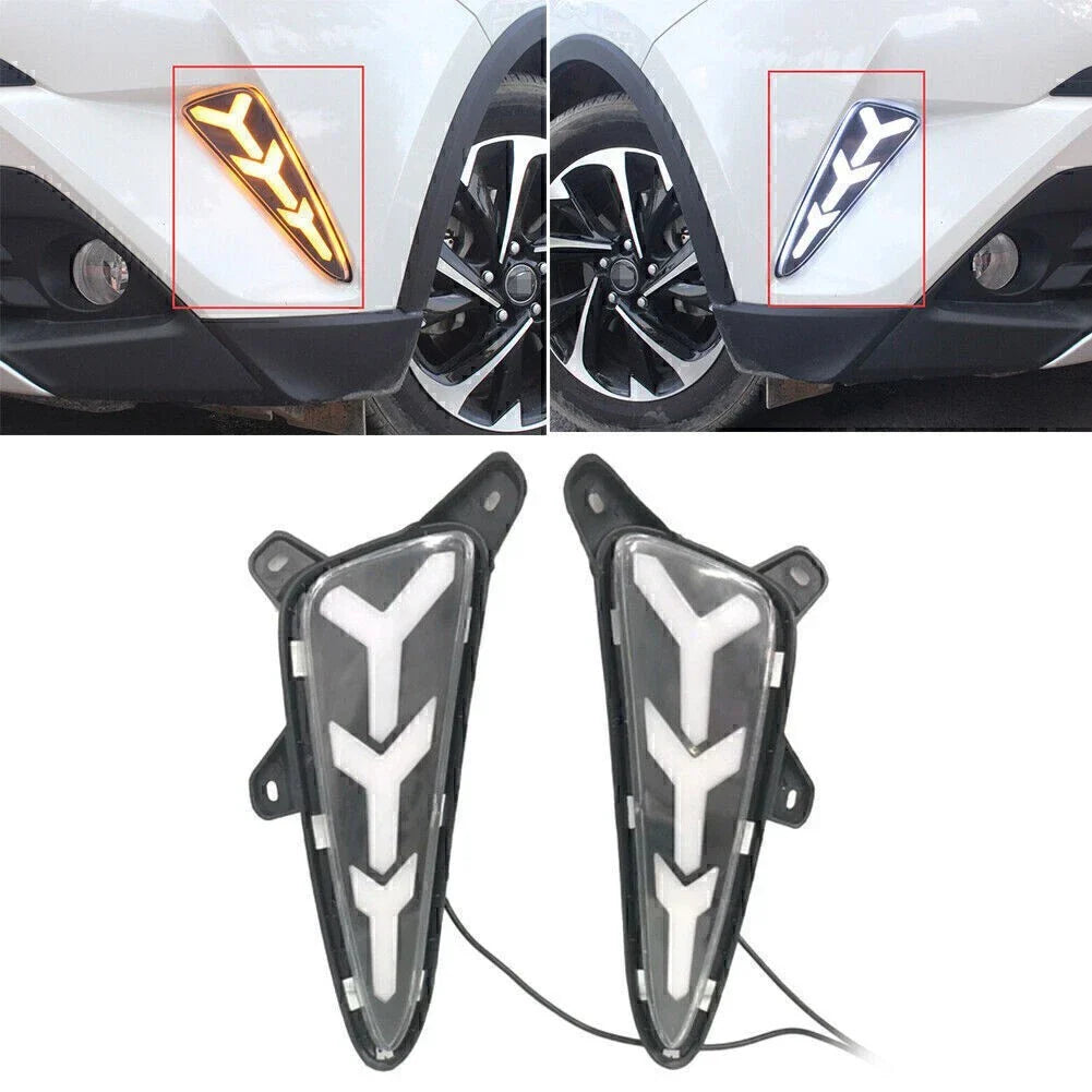 LED Daytime Running Light Fog Lamp for Toyota C-HR (2016-2018)