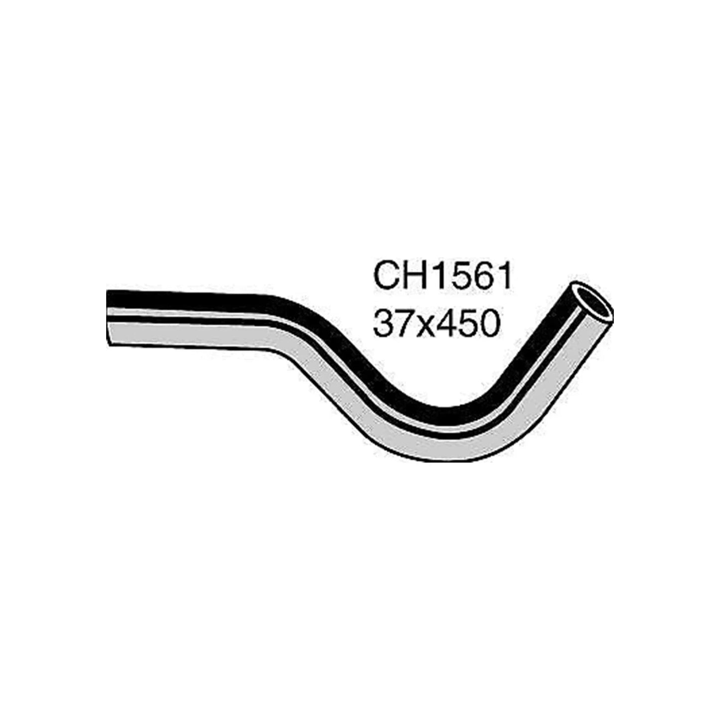 Upper Radiator Hose for Toyota Landcruiser HJ75 6cyl 4.0L 2H Diesel 1984~1990