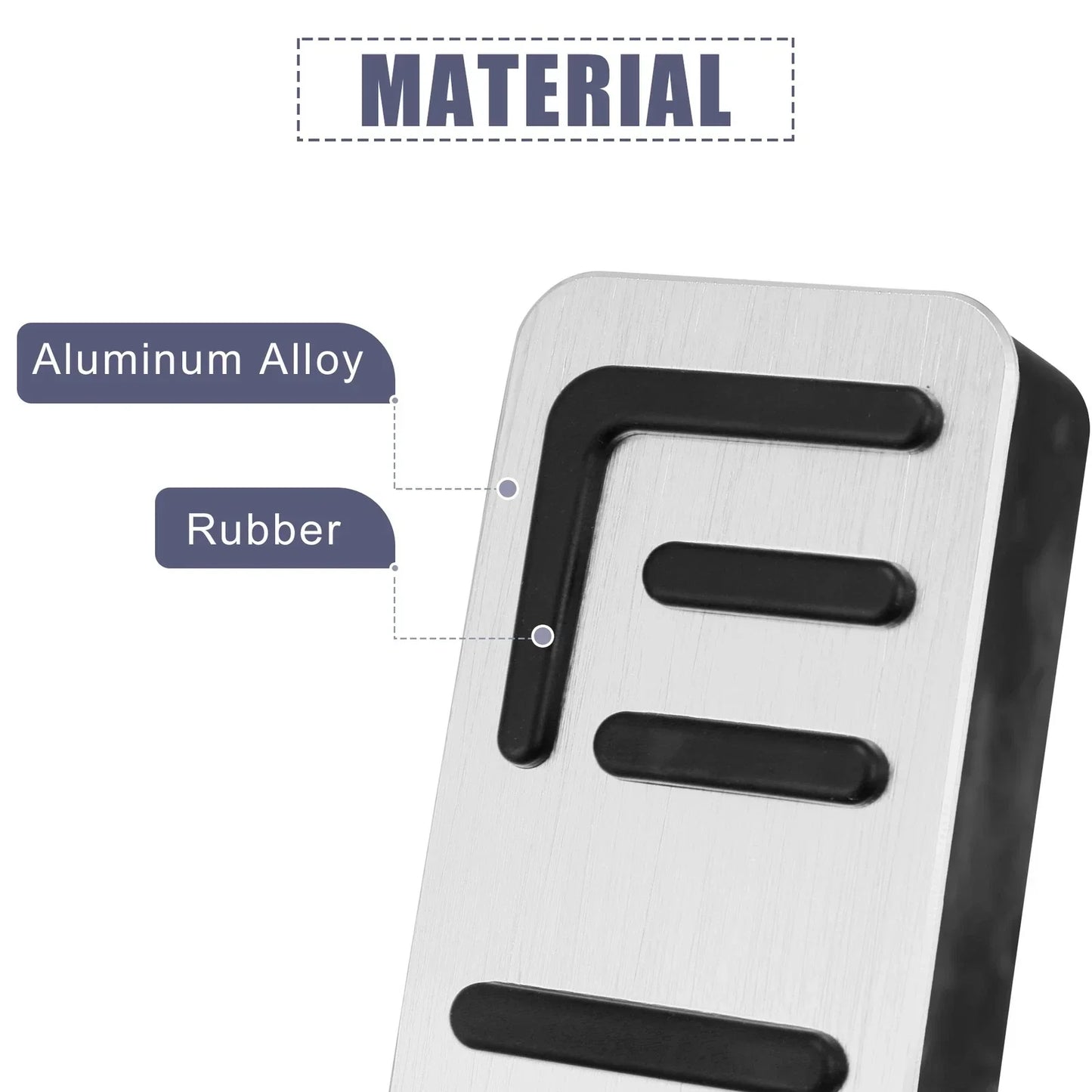 Foot Pedal Brake Gas Pedal Pad Kit for Honda Fit (2021)