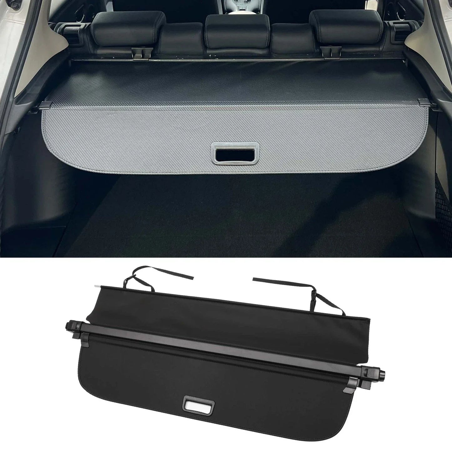 Retractable Cargo Cover for Lexus RX RX350 2023-2025 Gloss Black