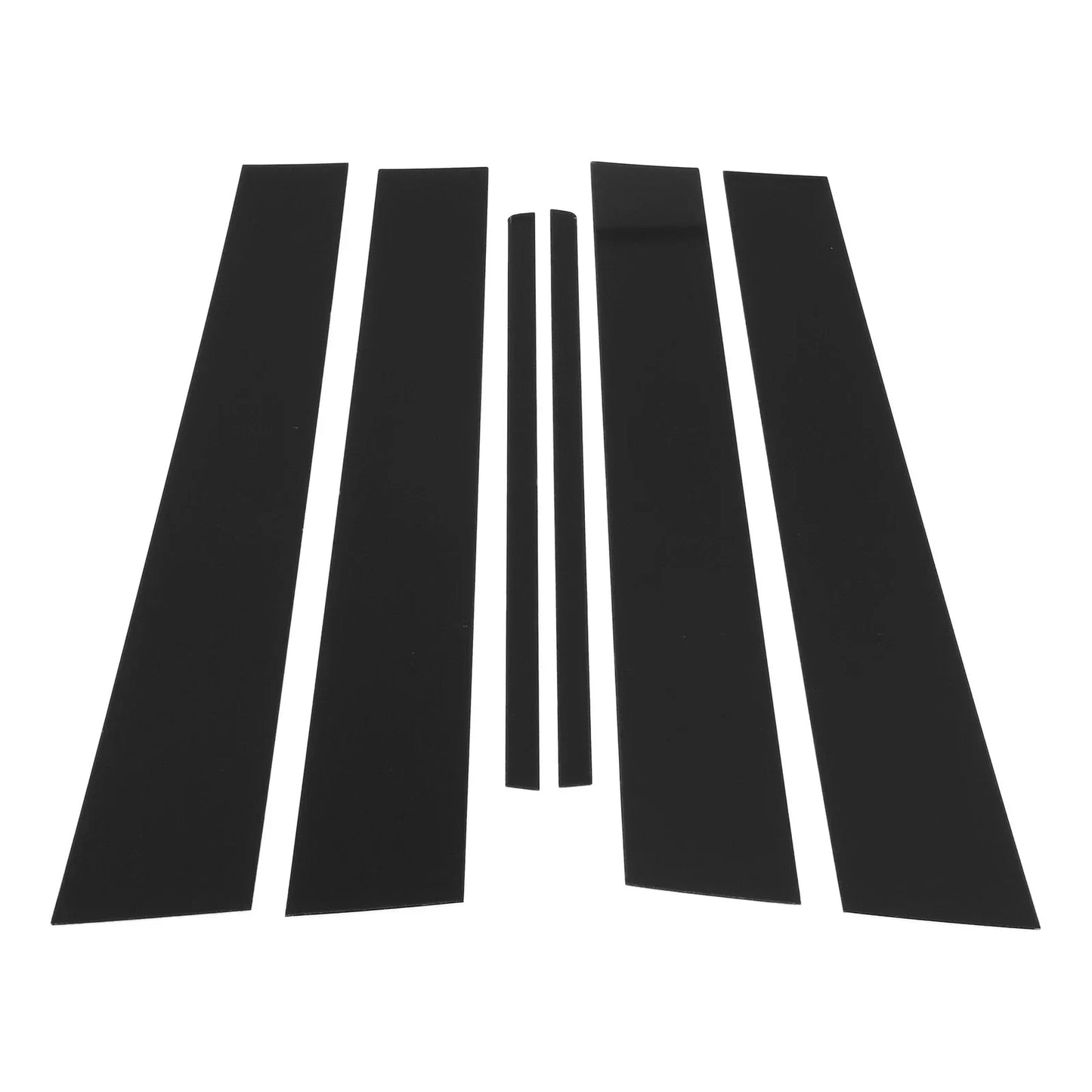 6 Pcs Door Pillar Window Trim for Lexus CT200 CT200h 2011-2012 Black